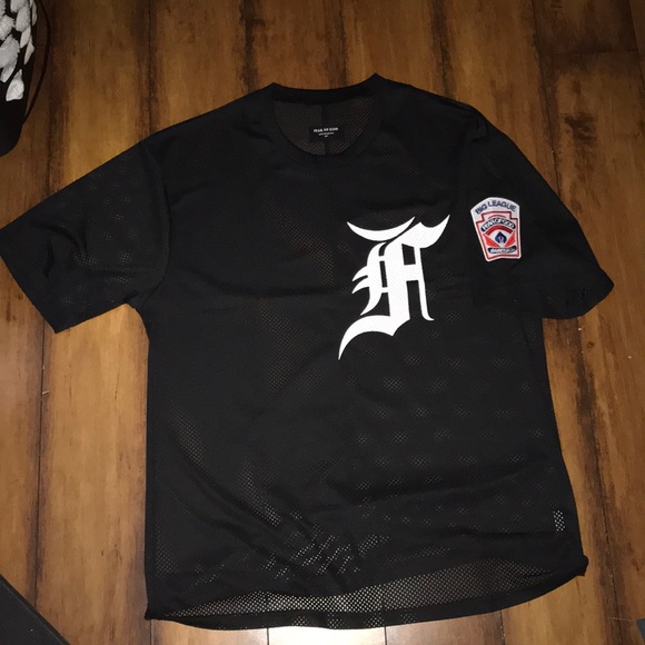 fear of god baseball jersey